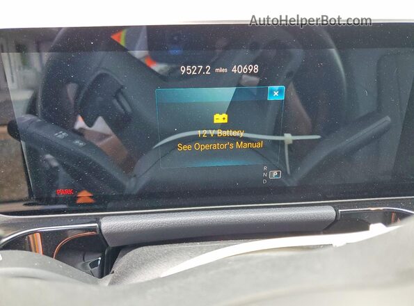 W1N4N4HB9MJ304002 2021 MERCEDES-BENZ GLA Black Instrument cluster view