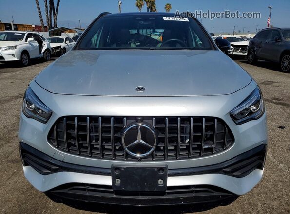 W1N4N5BBXMJ264656 2021 MERCEDES-BENZ GLA Silver Front view