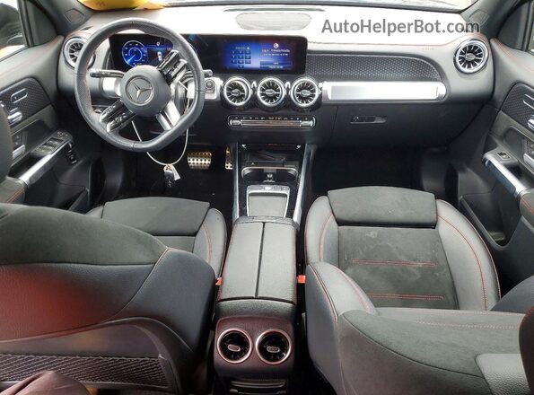 W1N9M0CB3RN098958 2024 MERCEDES-BENZ EQB Black Widok deski rozdzielczej