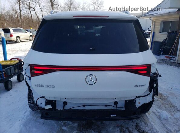 W1N9M0KB4SN153411 2025 MERCEDES-BENZ EQB White უკანა ხედი