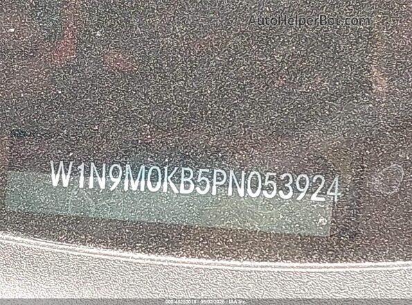W1N9M0KB5PN053924 2023 MERCEDES-BENZ EQB 300 SUV Gray 