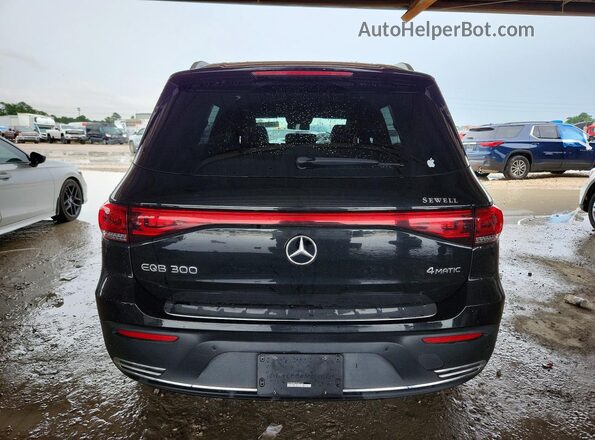 W1N9M0KB7PN025395 2023 MERCEDES-BENZ EQB Черный Вид сзади
