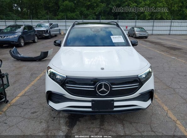 W1N9M0KB8NN012376 2022 MERCEDES-BENZ EQB 300 SUV White Widok zestawu wskaźników