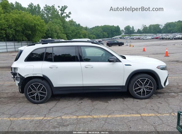 W1N9M0KB8NN012376 2022 MERCEDES-BENZ EQB 300 SUV White Widok wnętrza z tyłu