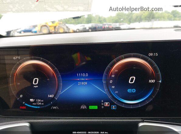 W1N9M0KB8NN012376 2022 MERCEDES-BENZ EQB 300 SUV White Widok tylnych siedzeń