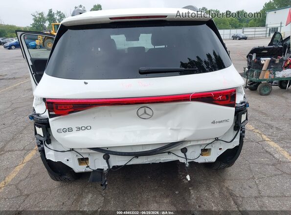 W1N9M0KB8NN012376 2022 MERCEDES-BENZ EQB 300 SUV White Widok z przodu
