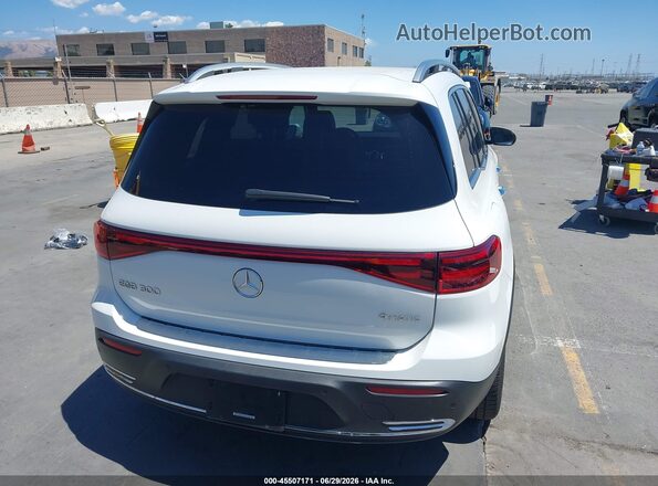 W1N9M0KB8SN129175 2025 MERCEDES-BENZ EQB 300 SUV Белый 