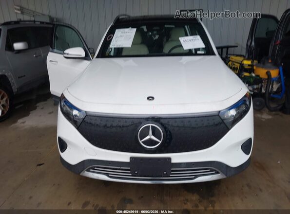 W1N9M0KB9RN079848 2024 MERCEDES-BENZ EQB 300 SUV White Widok zestawu wskaźników