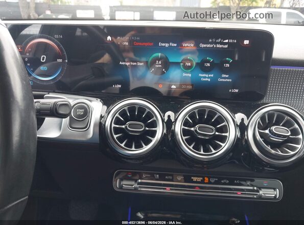 W1N9M1DB1NN007944 2022 MERCEDES-BENZ EQB 350 SUV Черный 