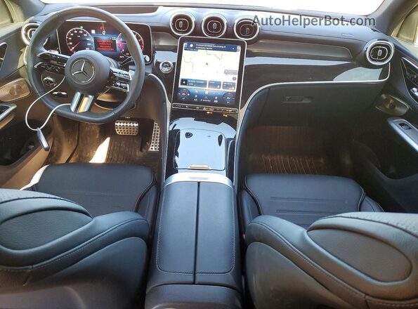 W1NKJ4HB0RF183535 2024 MERCEDES-BENZ GLC-CLASS Black Вид панелі приладів