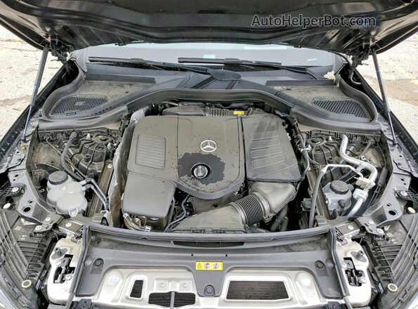 W1NKJ4HB1RF129502 2024 MERCEDES-BENZ GLC-CLASS Black Vista del compartimento del motor