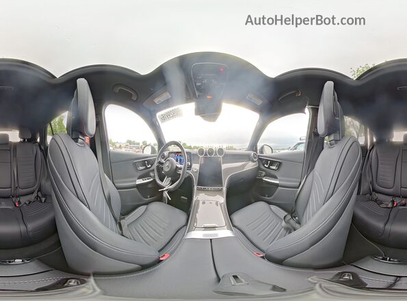 W1NKJ4HB1RF129502 2024 MERCEDES-BENZ GLC-CLASS Black Vista interior de 360 grados