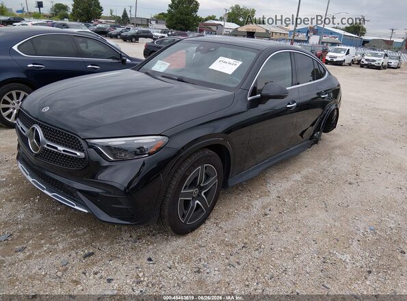 W1NKJ4HB4SF359623 2025 MERCEDES-BENZ GLC 300 Black Vista tres cuartos delantera izquierda