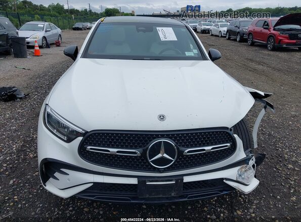 W1NKJ4HB7RF102305 2024 MERCEDES-BENZ GLC 300 White Вид щитка приладів