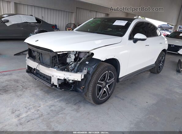 W1NKJ4HB7TF425499 2026 MERCEDES-BENZ GLC 300 White წინა მარცხენა ხედი სამი მეოთხედიდან