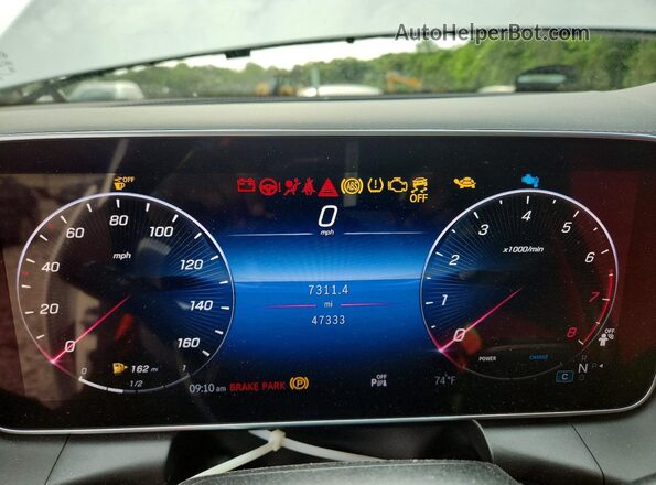 W1NKJ4HB9RF148816 2024 MERCEDES-BENZ GLC-CLASS White Սարքավորումների վահանակի տեսք