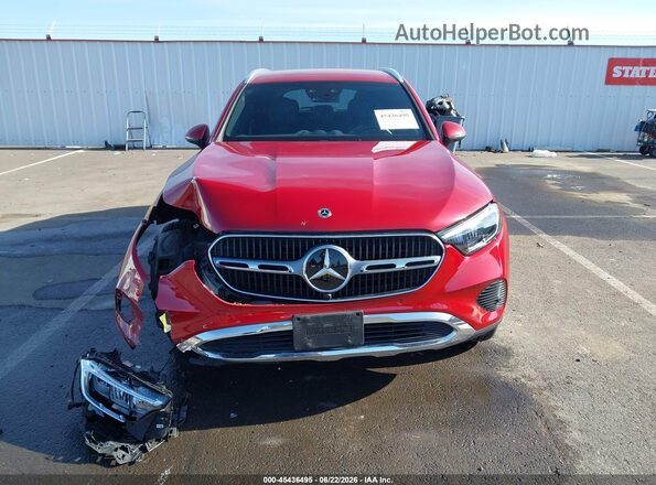 W1NKM4HB0RF079599 2024 MERCEDES-BENZ GLC 300 Red Вид щитка приладів