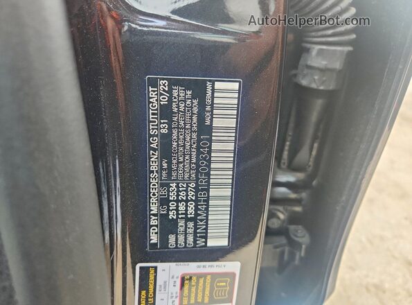 W1NKM4HB1RF093401 2024 MERCEDES-BENZ GLC-CLASS Black ძრავის განყოფილების ხედი