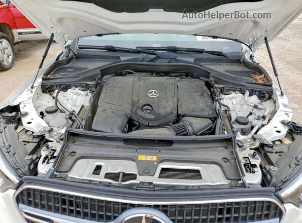 W1NKM4HB3PF057884 2023 MERCEDES-BENZ GLC-CLASS White ძრავის განყოფილების ხედი