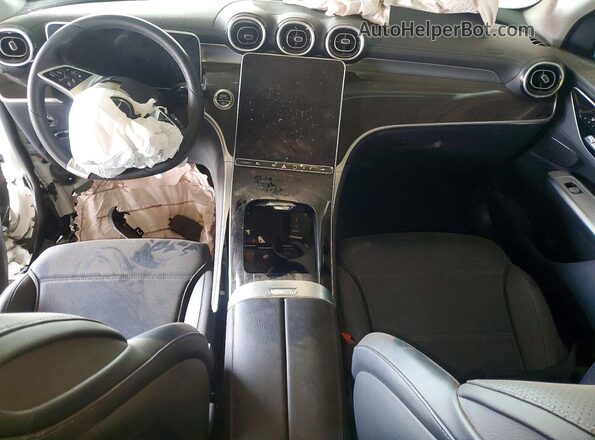 W1NKM4HB3RF194648 2024 MERCEDES-BENZ GLC-CLASS White Dashboard view