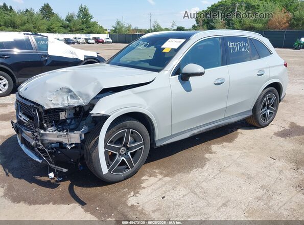 W1NKM4HB3SF274571 2025 MERCEDES-BENZ GLC 300 Gray წინა მარცხენა ხედი სამი მეოთხედიდან