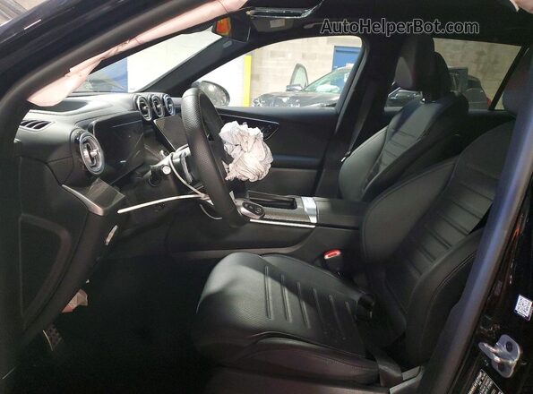 W1NKM4HB3SF393396 2025 MERCEDES-BENZ GLC-CLASS Черный Вид салона спереди