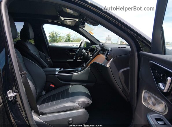 W1NKM4HB4RF228077 2024 MERCEDES-BENZ GLC 300 Black წინა სალონის ხედი