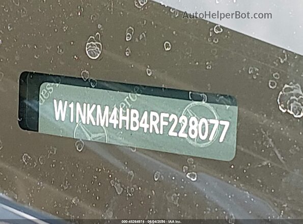 W1NKM4HB4RF228077 2024 MERCEDES-BENZ GLC 300 Black ძრავის განყოფილების ხედი