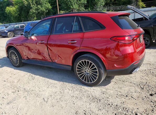 W1NKM4HB4SF291184 2025 MERCEDES-BENZ GLC-CLASS Red უკანა მარცხენა