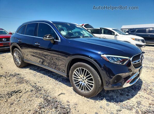 W1NKM4HB5RF158959 2024 MERCEDES-BENZ GLC-CLASS Синий Передняя правая четверть