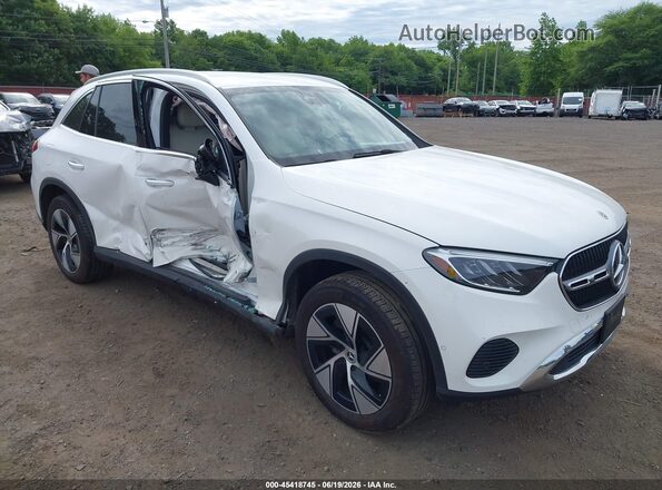 W1NKM4HB5RF230730 2024 MERCEDES-BENZ GLC 300 White Դիմացի տեսք
