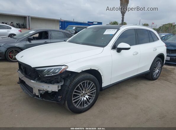 W1NKM4HB6RF147453 2024 MERCEDES-BENZ GLC 300 White Առջևի ձախ երեք քառորդ տեսարան