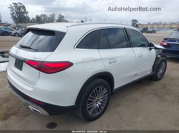 W1NKM4HB6RF147453 2024 MERCEDES-BENZ GLC 300 White Հետևի աջ
