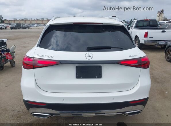 W1NKM4HB6RF147453 2024 MERCEDES-BENZ GLC 300 White 
