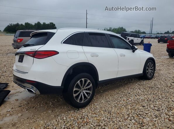 W1NKM4HB7RF080278 2024 MERCEDES-BENZ GLC-CLASS White Задня права чверть