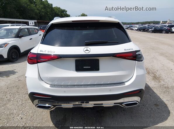 W1NKM4HB7SF277425 2025 MERCEDES-BENZ GLC 300 White 