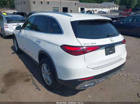 W1NKM4HB9PF025201 2023 MERCEDES-BENZ GLC 300 White Trasero izquierdo
