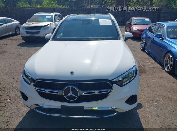 W1NKM4HB9PF025201 2023 MERCEDES-BENZ GLC 300 White Vista del cuadro de instrumentos