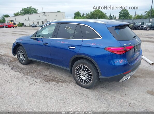 W1NKM4HB9PU034170 2023 MERCEDES-BENZ GLC 300 Blue Задня ліва чверть
