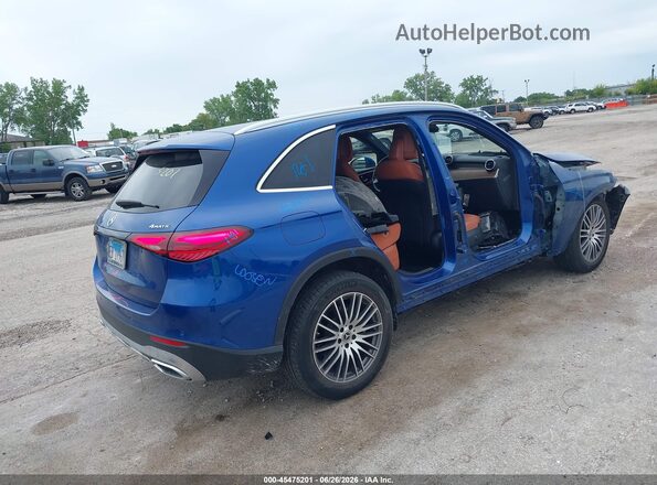 W1NKM4HB9PU034170 2023 MERCEDES-BENZ GLC 300 Blue Задня права чверть