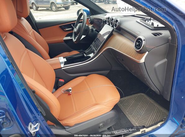 W1NKM4HB9PU034170 2023 MERCEDES-BENZ GLC 300 Blue Вид салону спереду