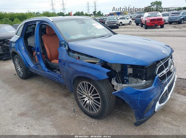 W1NKM4HB9PU034170 2023 MERCEDES-BENZ GLC 300 Blue Вид спереду