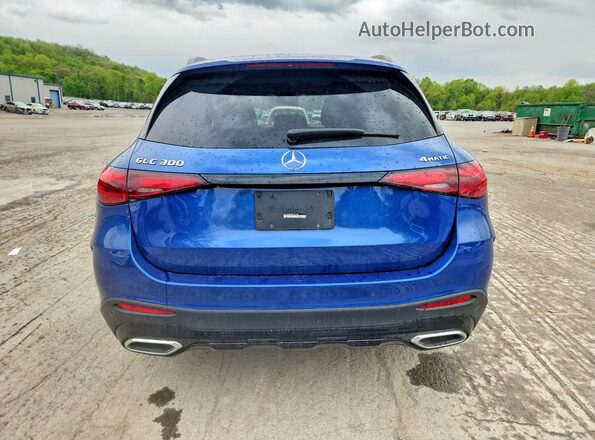 W1NKM4HBXPF026499 2023 MERCEDES-BENZ GLC-CLASS Blue Հետևի տեսք