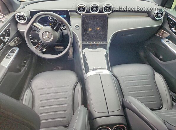 W1NKM4HBXPF026499 2023 MERCEDES-BENZ GLC-CLASS Blue Առջևի վահանակի տեսք