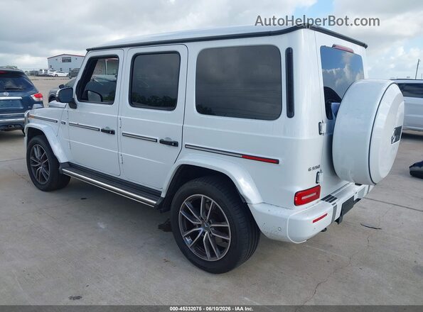 W1NWH1AB7SX021147 2025 MERCEDES-BENZ G 550 White Rear left