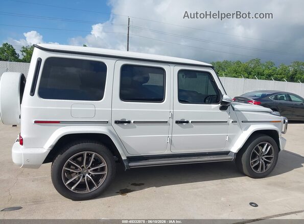 W1NWH1AB7SX021147 2025 MERCEDES-BENZ G 550 White Rear interior view