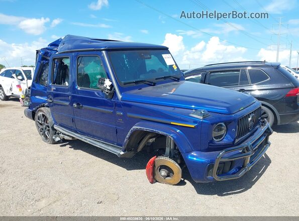 W1NWH5AB0SX051372 2025 MERCEDES-BENZ AMG G 63 Синий Вид спереди