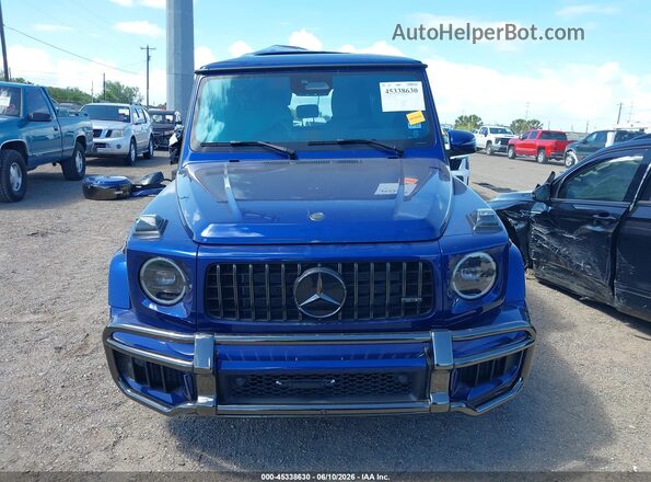 W1NWH5AB0SX051372 2025 MERCEDES-BENZ AMG G 63 Синий Вид задней части салона