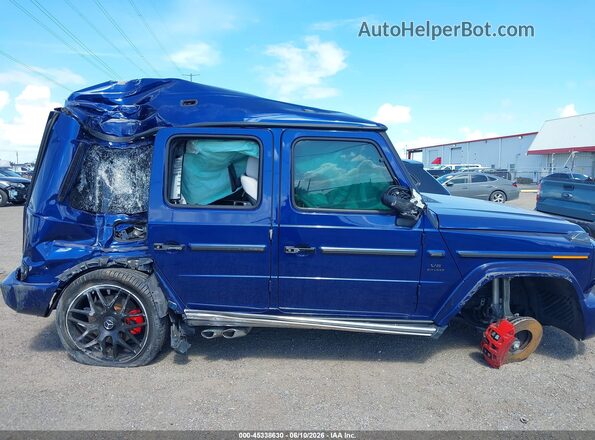 W1NWH5AB0SX051372 2025 MERCEDES-BENZ AMG G 63 Синий Панорамный вид салона 360°
