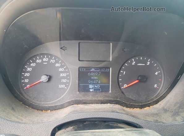 W1W4ECHY7LT022552 2020 MERCEDES-BENZ SPRINTER White Սարքավորումների վահանակի տեսք